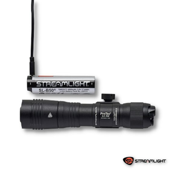 Taktische Taschenlampe STREAMLIGHT Protac 2.0 Rail Mount mit Gel-Schalter