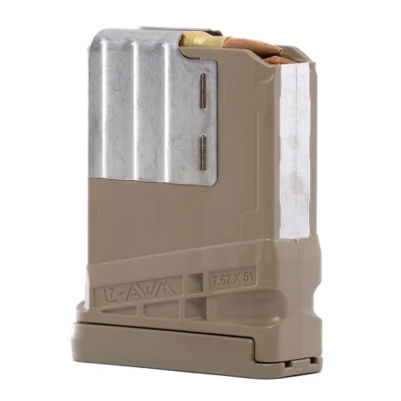 Lancer L7AWM Magazin .308 Win, 7.62x51mm, 6.5 Creedmoor - 10 Patronen FDE