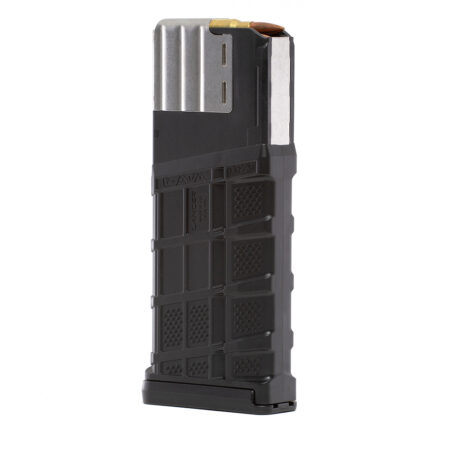 Lancer L7AWM Magazin .308 Win, 7.62x51mm, 6.5 Creedmoor - 25 Patronen - SCHWARZ