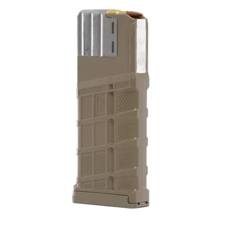 Lancer L7AWM Magazin .308 Win, 7.62x51mm, 6.5 Creedmoor - 25 Patronen - FDE