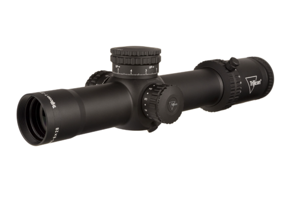 Prismenvisier TRIJICON CREDO 1-8x28 MOA SEG CIR Xhair FFP RED/GRN