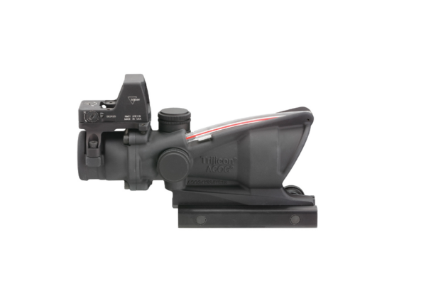 Prismenvisier TRIJICON TA31-D-100587 ACOG 4x32 DI RED CHEVRON 223 TA51, mit Kollimator RM01T2 RMR
