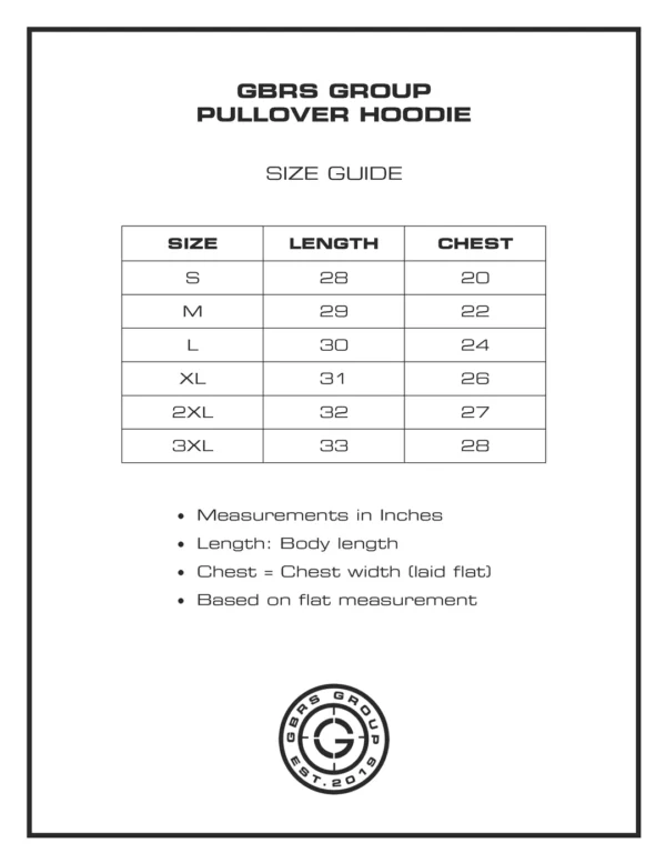 Kapuzenpullover GBRS GROUP INSTRUCTOR PULLOVER HOODIE