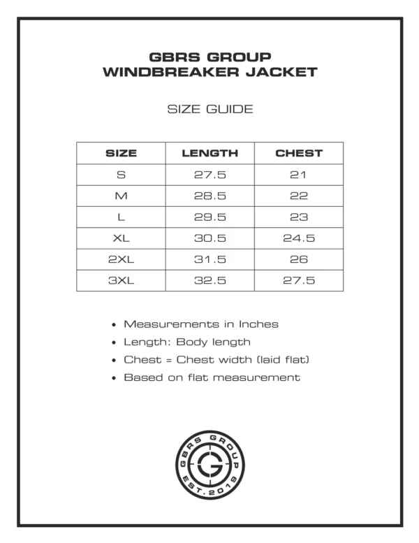 Windjacke GBRS GROUP für Ausbilder